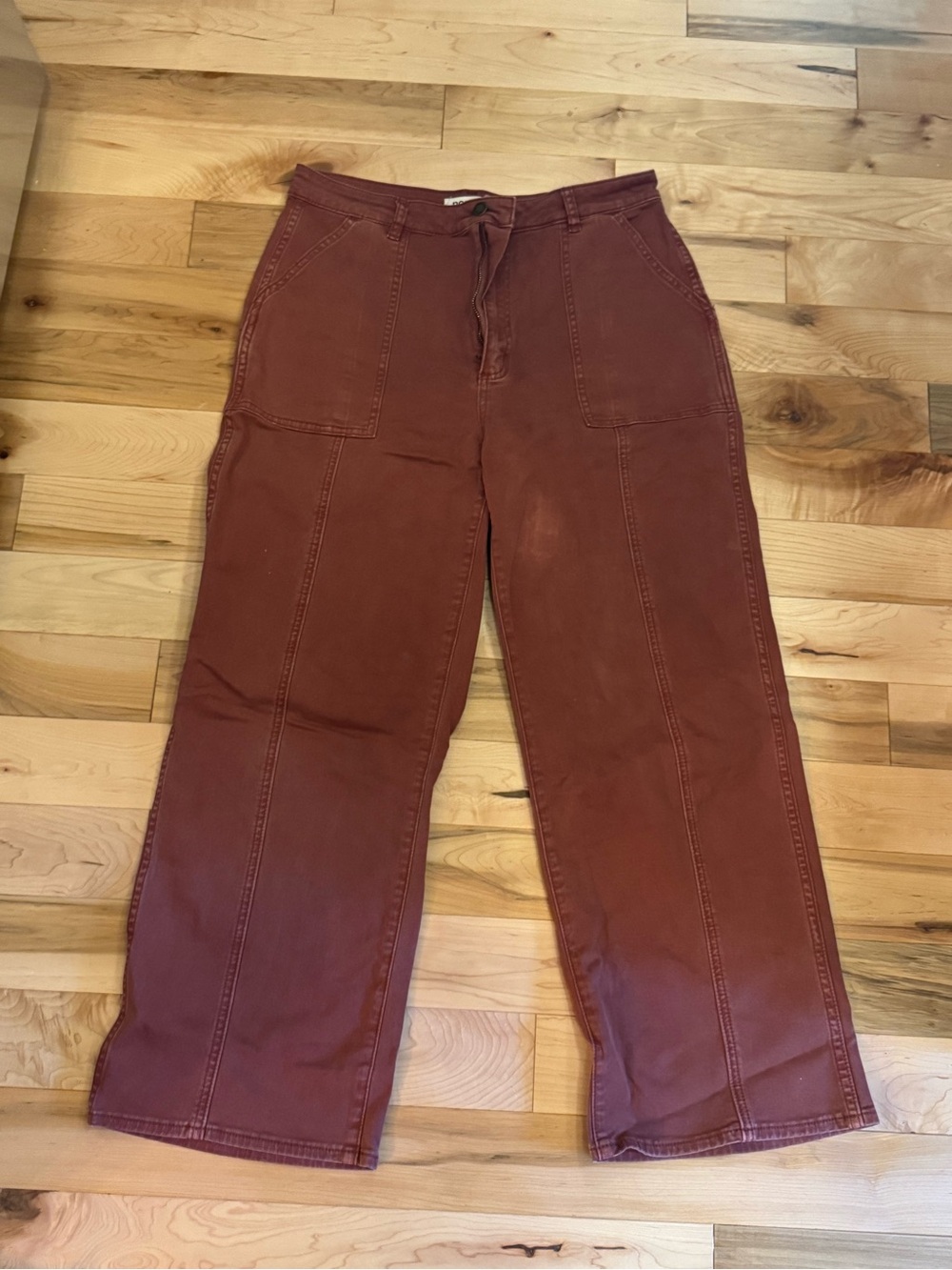ROLLA'S Women’s Cargo Pants in Rust
